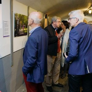 Afscheidsfoto's in een expositie in fort Nigtevecht