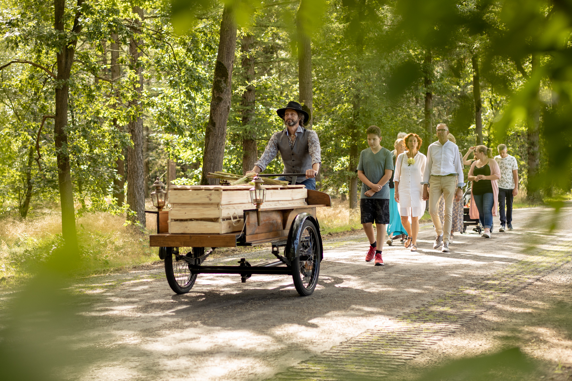 Margriet Polhout - rouwbakfiets